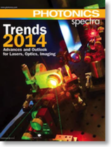 Photonics Spectra cover, January 2014