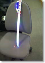 Laser sword toy