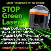 Kentek laser protective film